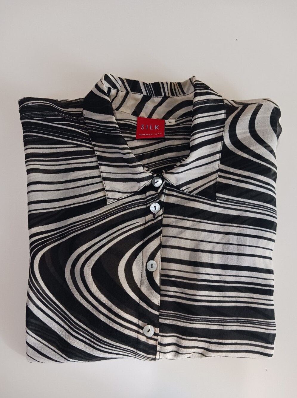 Vintage Johnny Was Silk Blouse